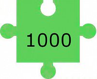 Puzzle 1000 dielov