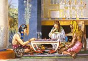 Egypský šachový hráč