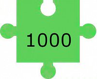 Puzzle 1000 dielov