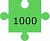 Puzzle 1000 dielov